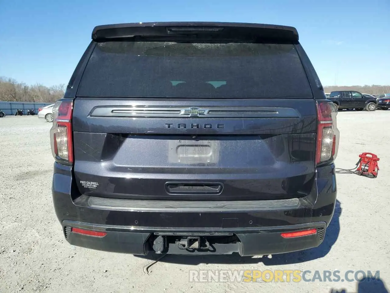 6 fotografías del automóvil dañado 1GNSKPKD4NR330133 CHEVROLET TAHOE 2022