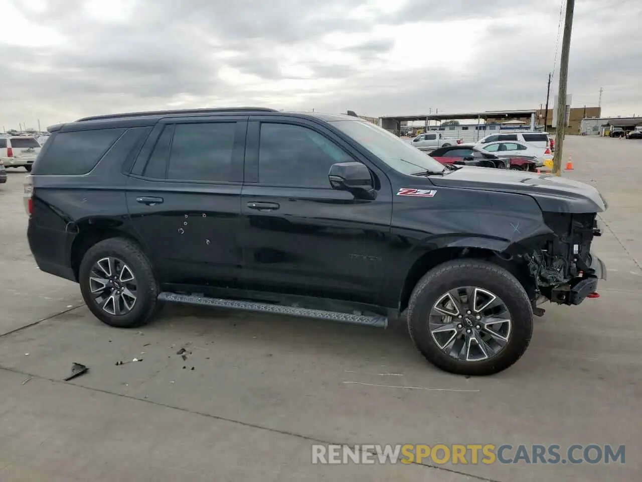 4 fotografías del automóvil dañado 1GNSKPKDXNR209400 CHEVROLET TAHOE 2022