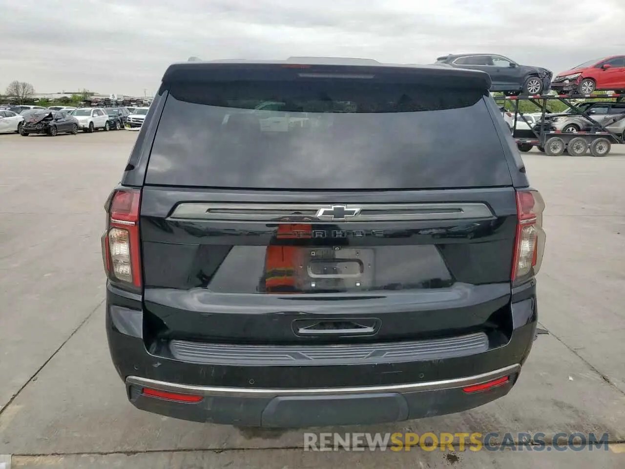 6 fotografías del automóvil dañado 1GNSKPKDXNR209400 CHEVROLET TAHOE 2022