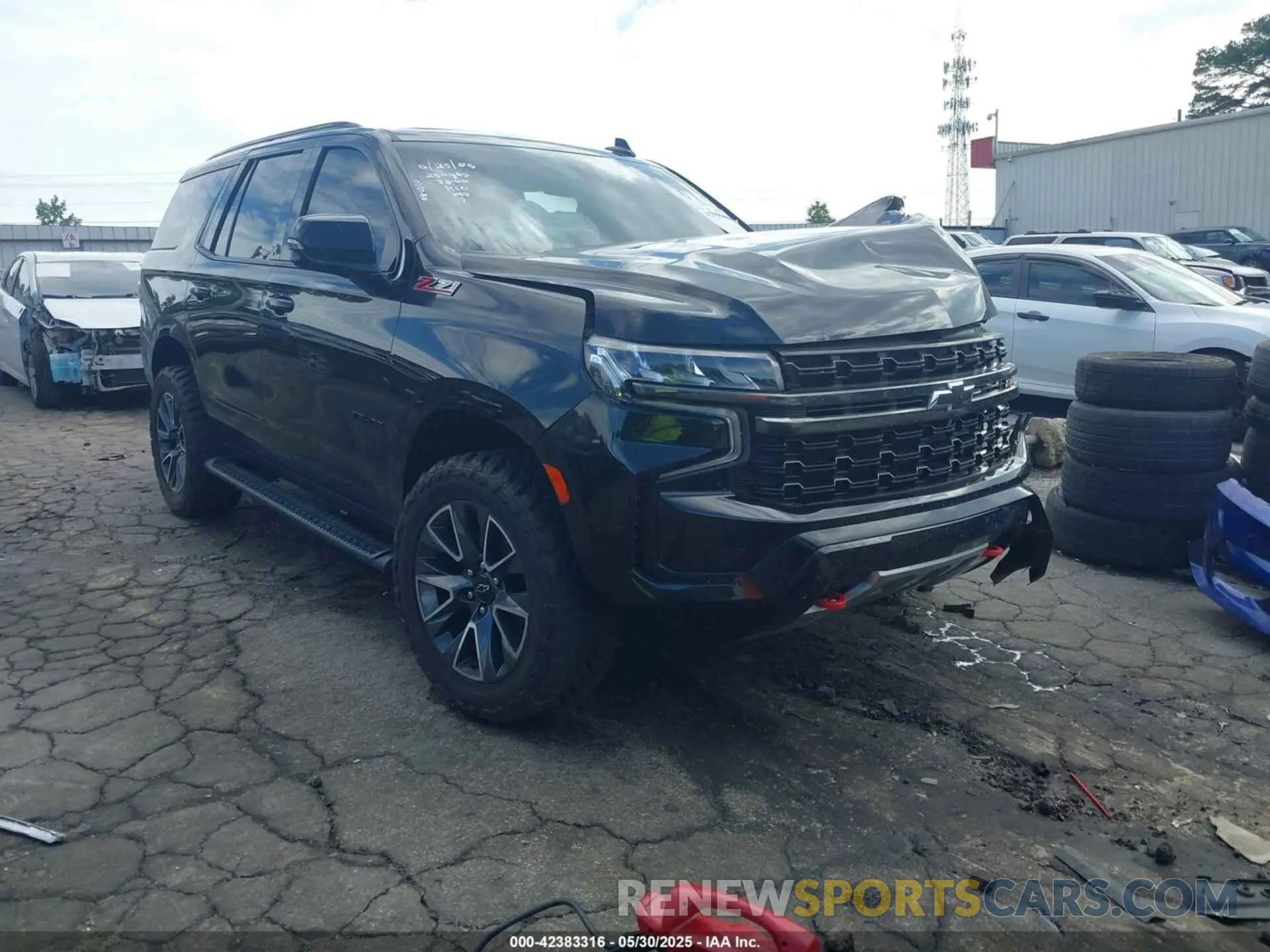 1 fotografías del automóvil dañado 1GNSKPKL8NR103860 CHEVROLET TAHOE 2022