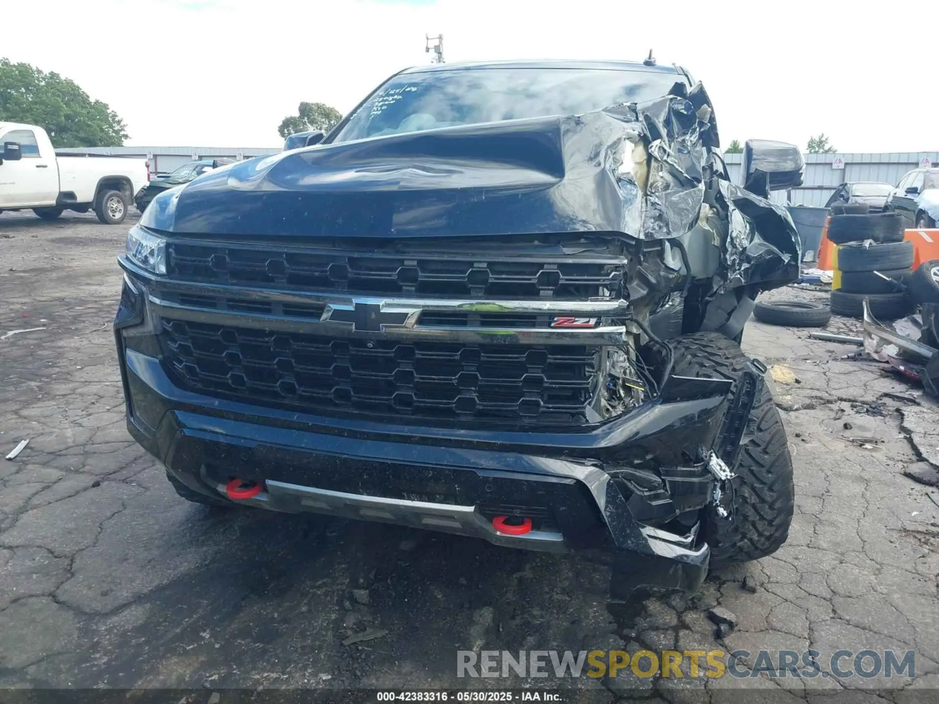 11 fotografías del automóvil dañado 1GNSKPKL8NR103860 CHEVROLET TAHOE 2022