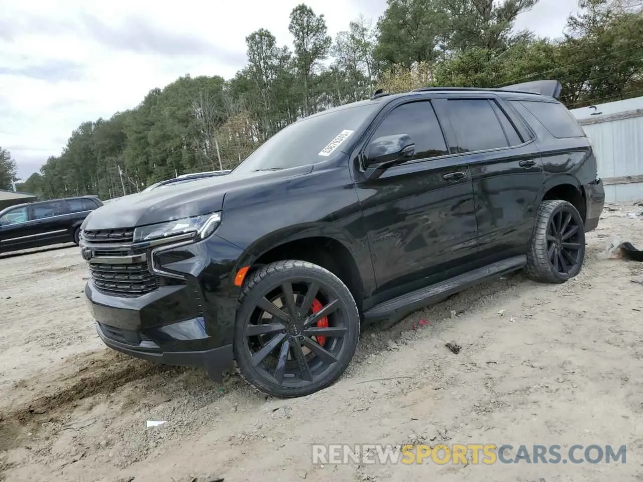 1 fotografías del automóvil dañado 1GNSKRKD0NR338287 CHEVROLET TAHOE 2022