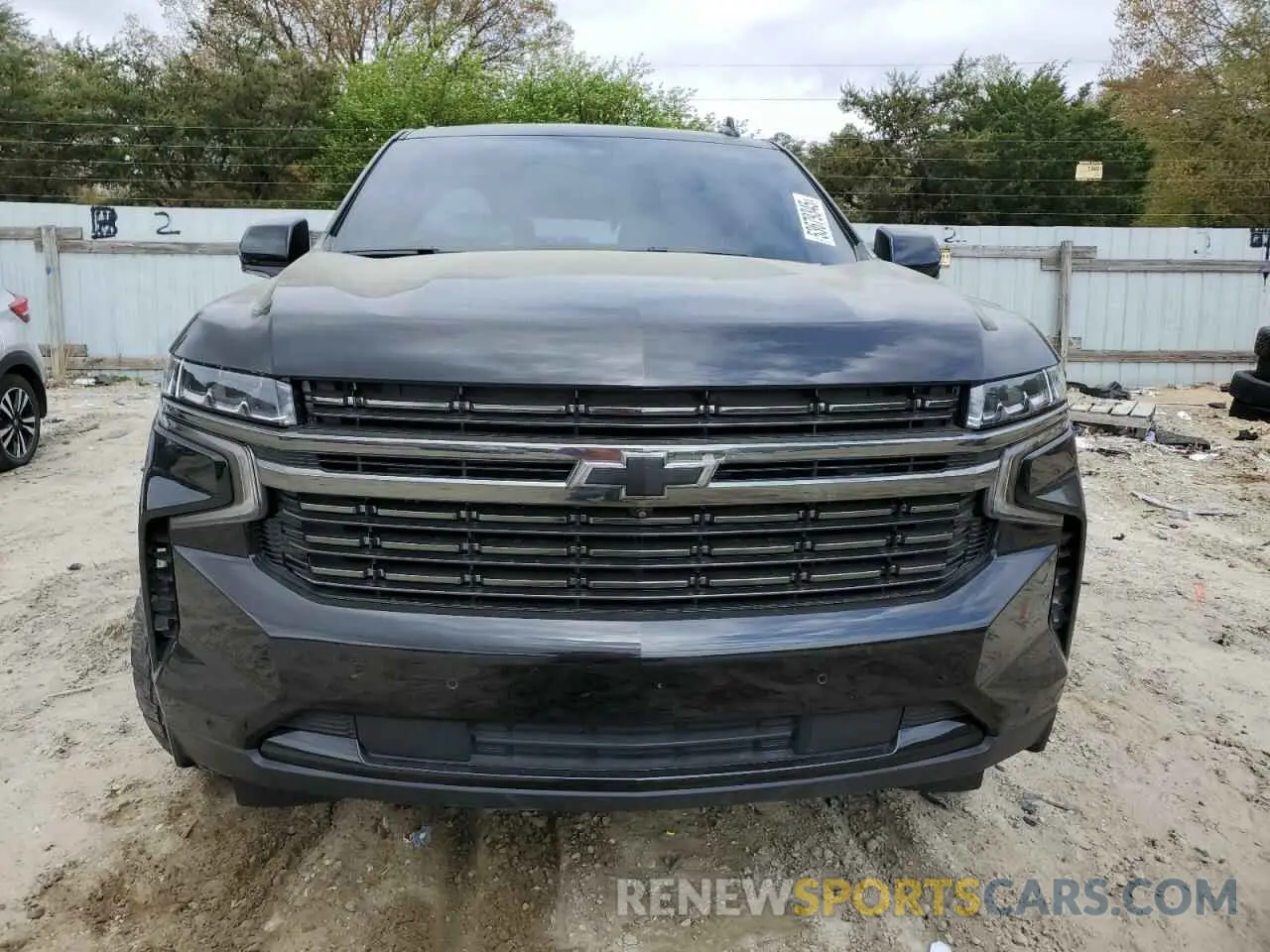 5 fotografías del automóvil dañado 1GNSKRKD0NR338287 CHEVROLET TAHOE 2022