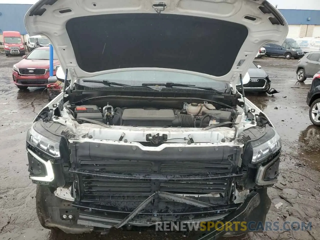 12 fotografías del automóvil dañado 1GNSKRKD2NR116379 CHEVROLET TAHOE 2022