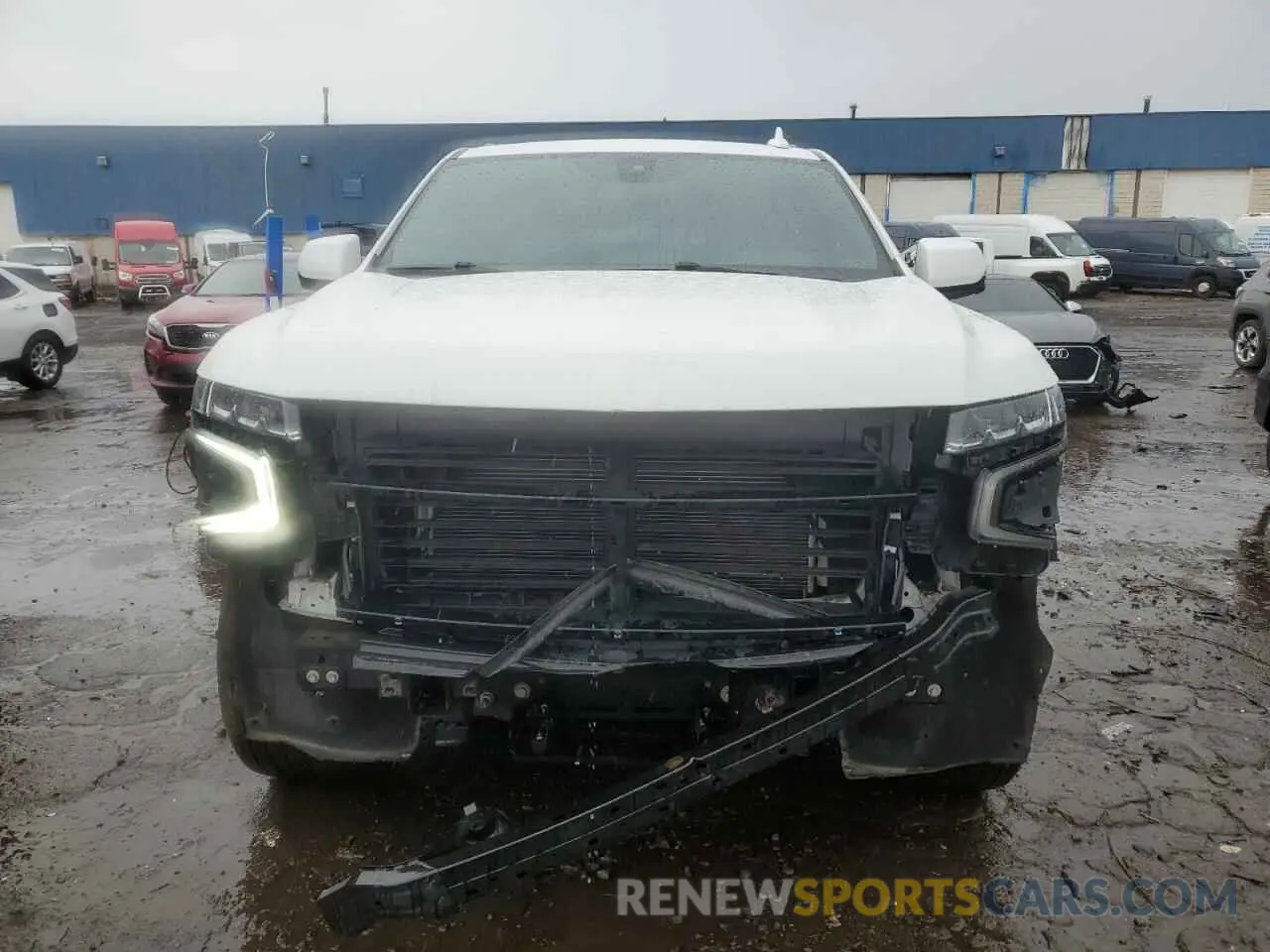 5 fotografías del automóvil dañado 1GNSKRKD2NR116379 CHEVROLET TAHOE 2022