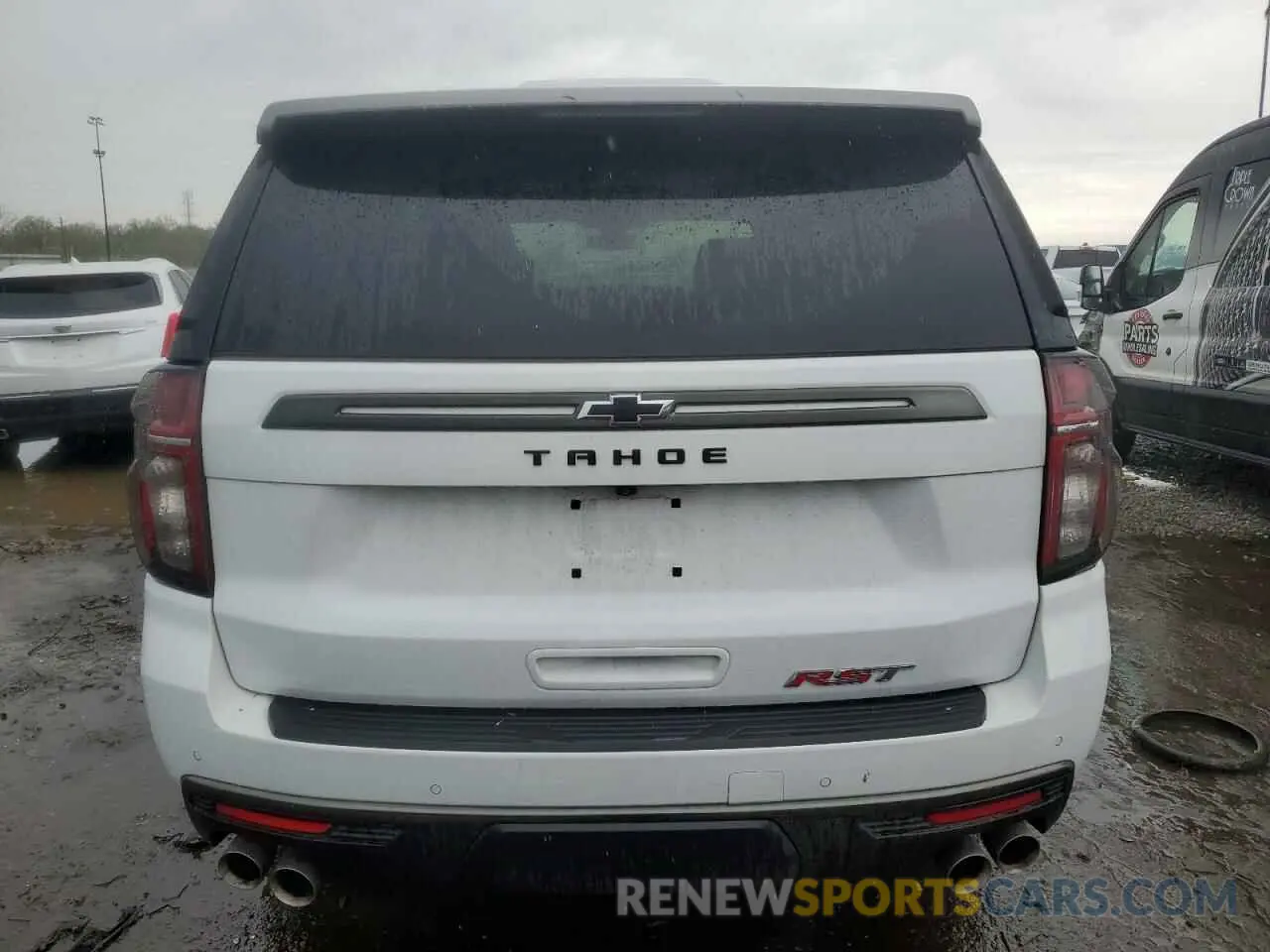 6 fotografías del automóvil dañado 1GNSKRKD2NR116379 CHEVROLET TAHOE 2022