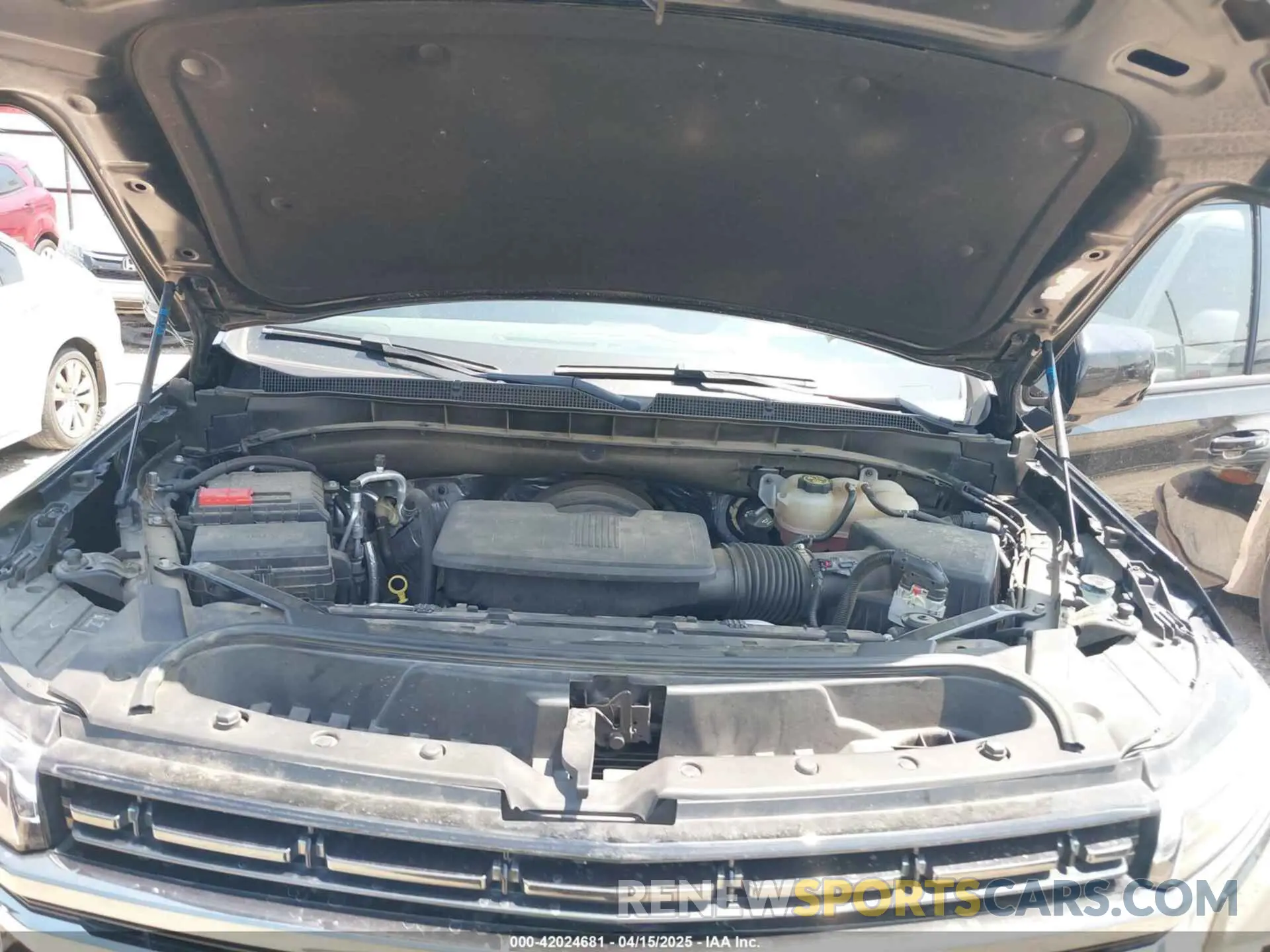 10 fotografías del automóvil dañado 1GNSKRKD4NR193528 CHEVROLET TAHOE 2022