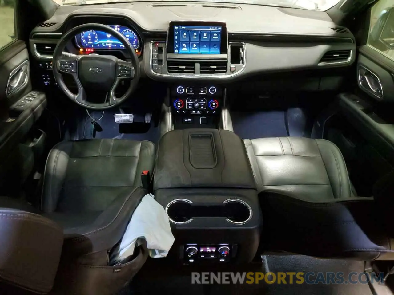 8 fotografías del automóvil dañado 1GNSKRKT6NR331724 CHEVROLET TAHOE 2022