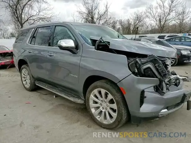 11 fotografías del automóvil dañado 1GNSKSKD4NR147415 CHEVROLET TAHOE 2022
