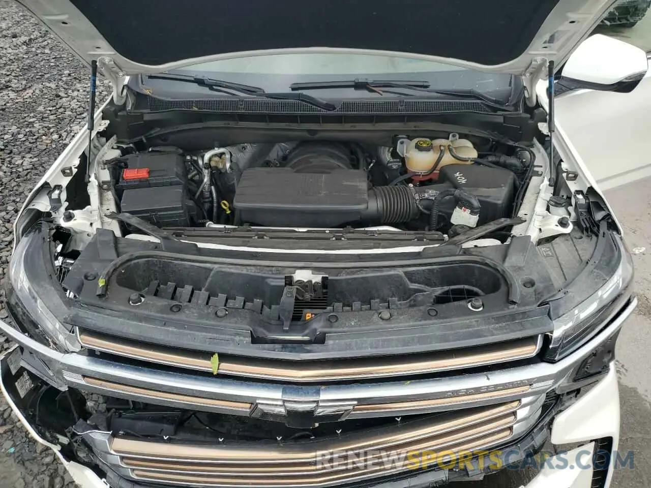 12 fotografías del automóvil dañado 1GNSKTKL6NR325824 CHEVROLET TAHOE 2022