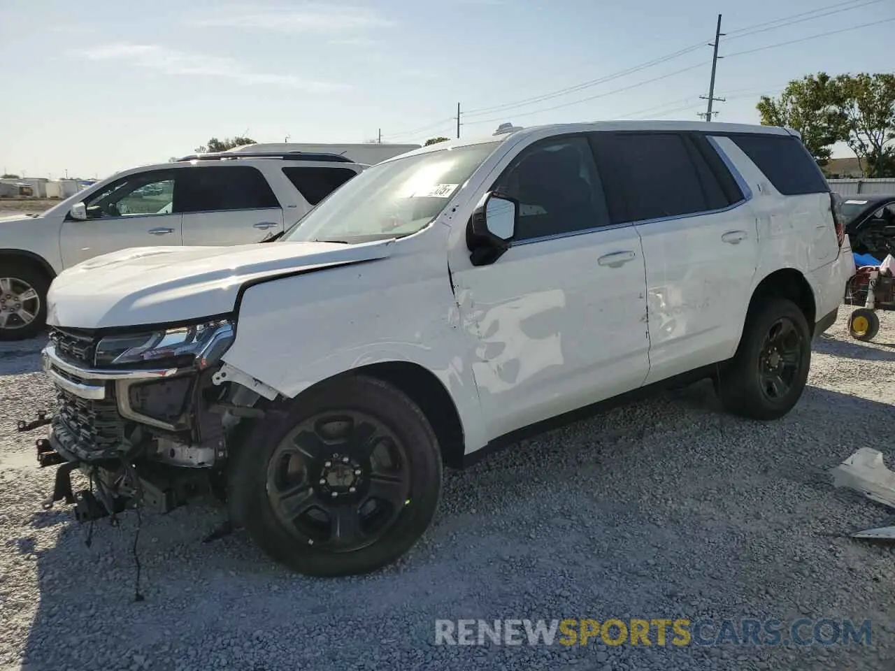 1 fotografías del automóvil dañado 1GBSCLED2PR328687 CHEVROLET TAHOE 2023