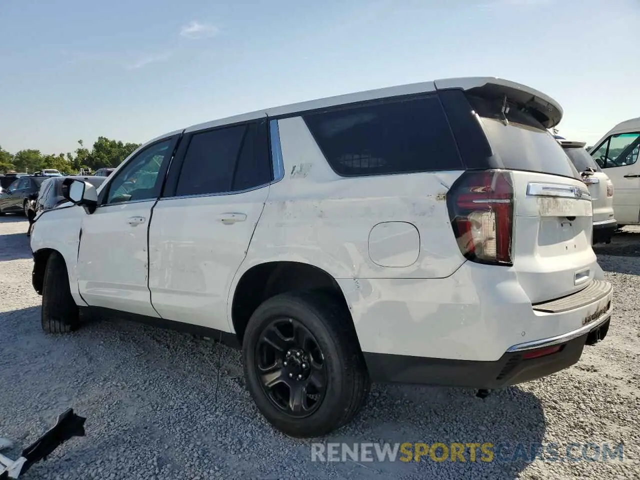 2 fotografías del automóvil dañado 1GBSCLED2PR328687 CHEVROLET TAHOE 2023
