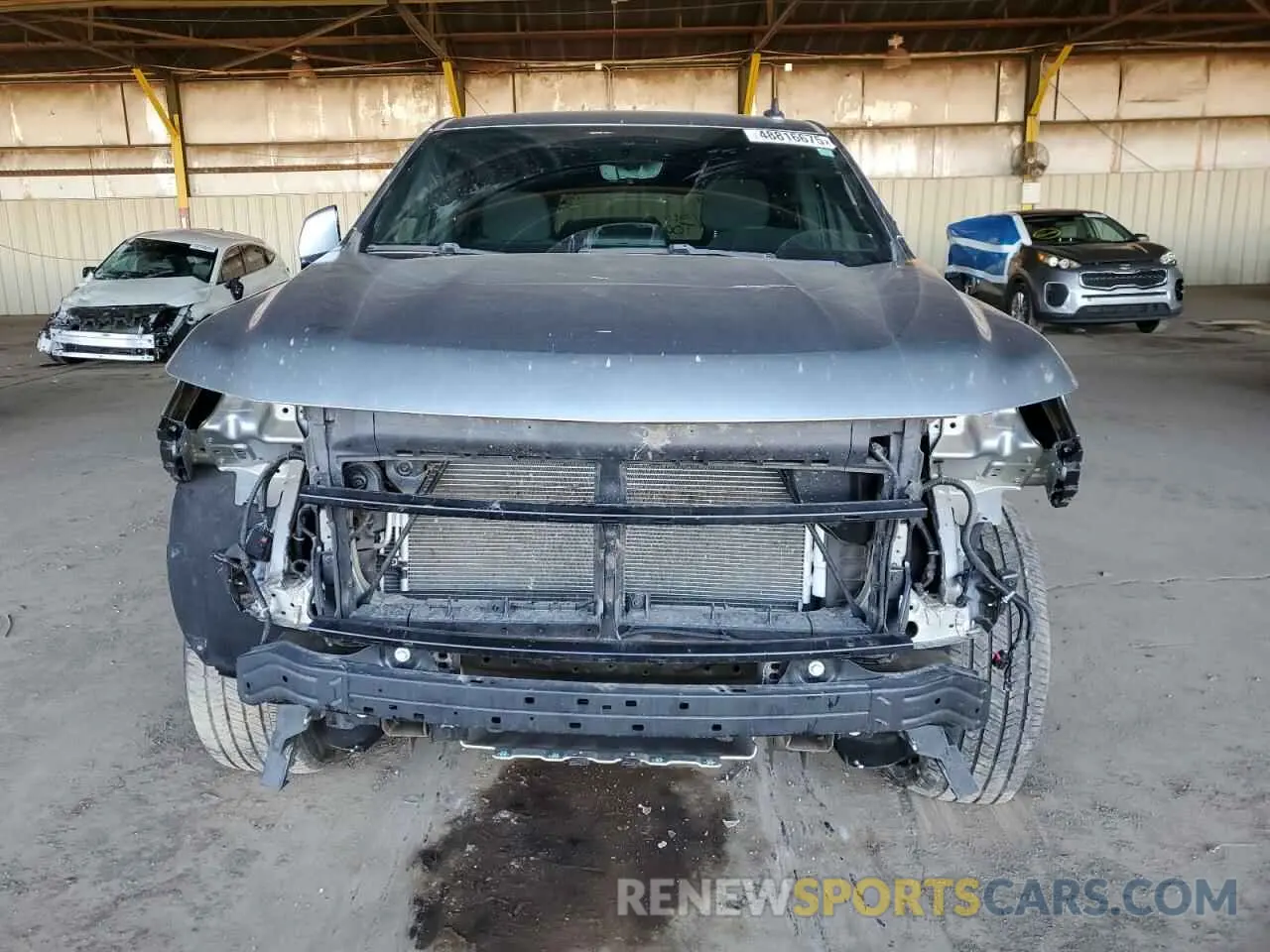 5 fotografías del automóvil dañado 1GNSCLED6PR134120 CHEVROLET TAHOE 2023