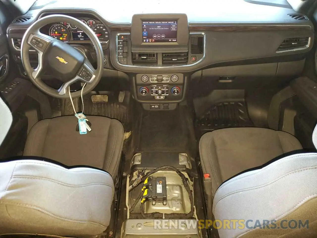8 fotografías del automóvil dañado 1GNSCLED6PR134120 CHEVROLET TAHOE 2023