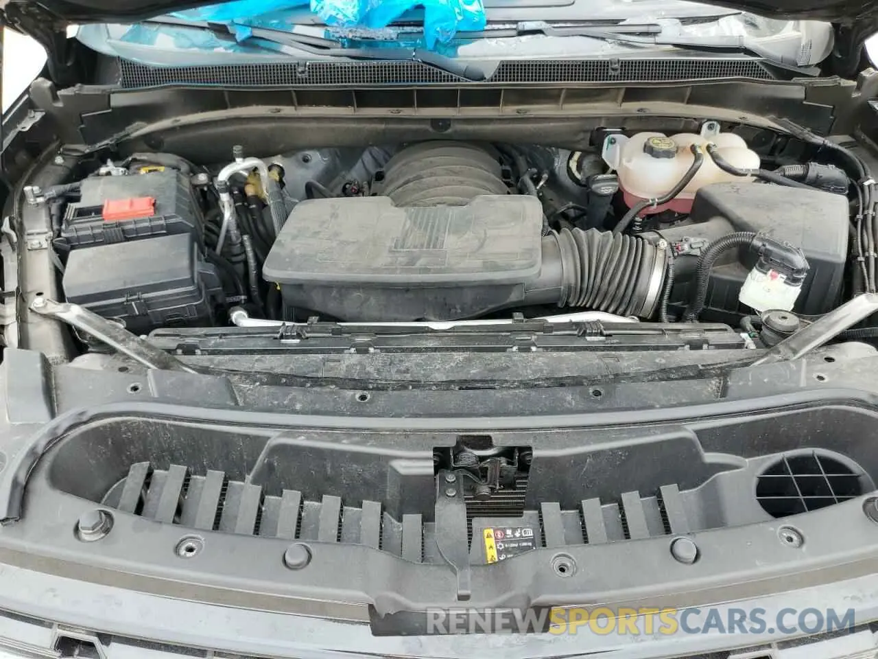 12 fotografías del automóvil dañado 1GNSCLED6PR415916 CHEVROLET TAHOE 2023