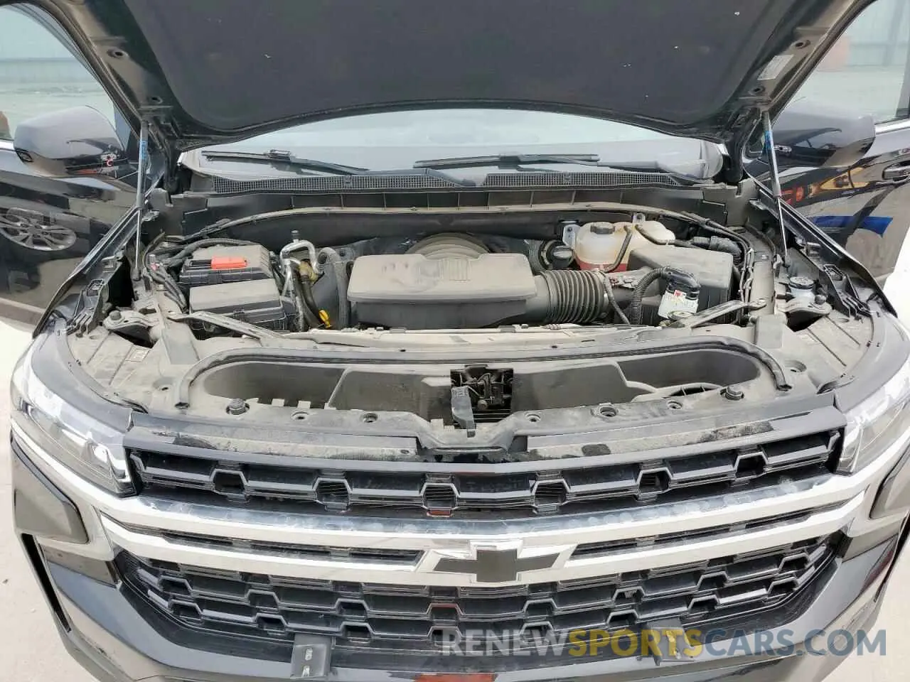 12 fotografías del automóvil dañado 1GNSCLED7PR428027 CHEVROLET TAHOE 2023