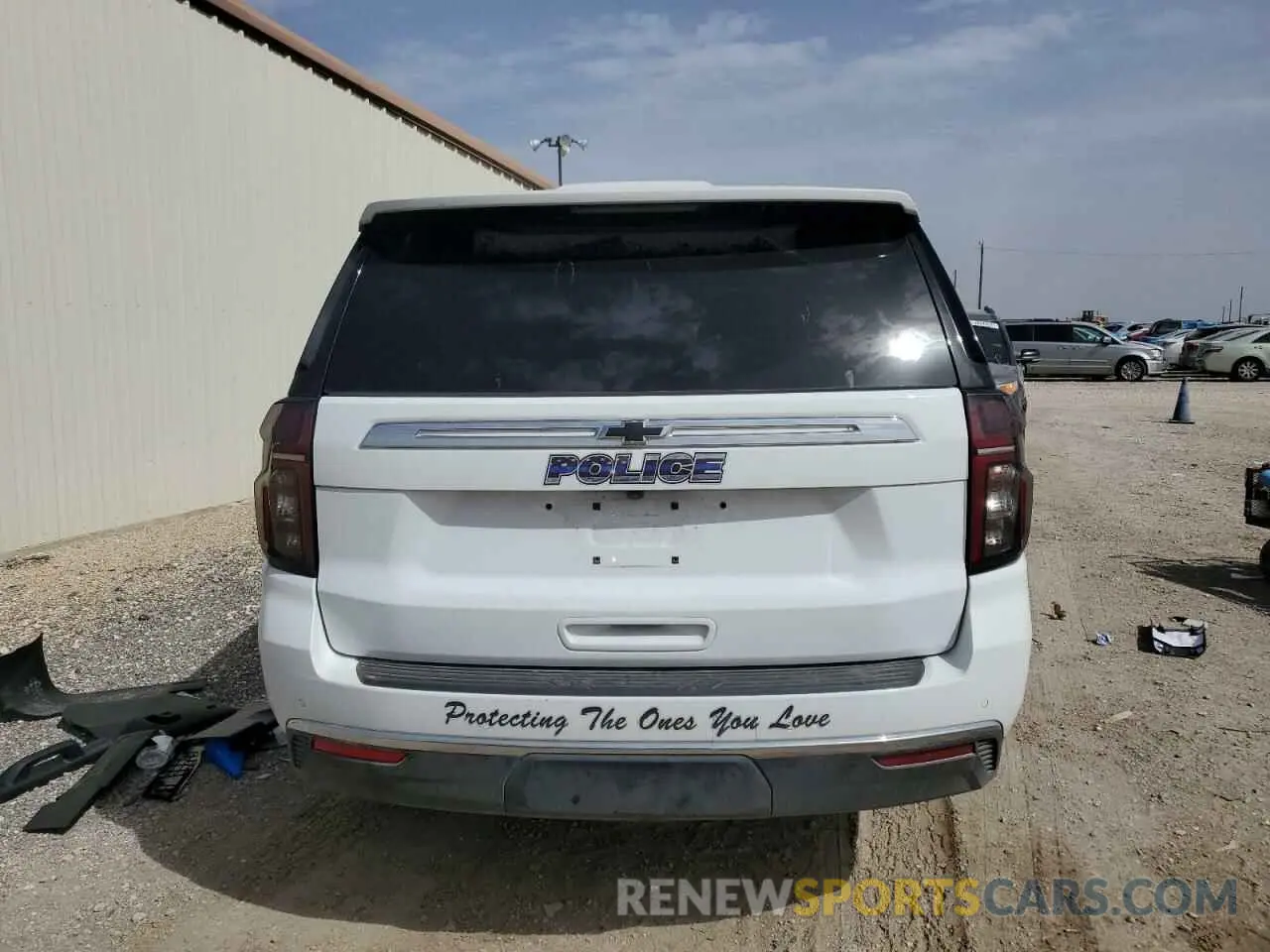 6 fotografías del automóvil dañado 1GNSCLED9PR511393 CHEVROLET TAHOE 2023