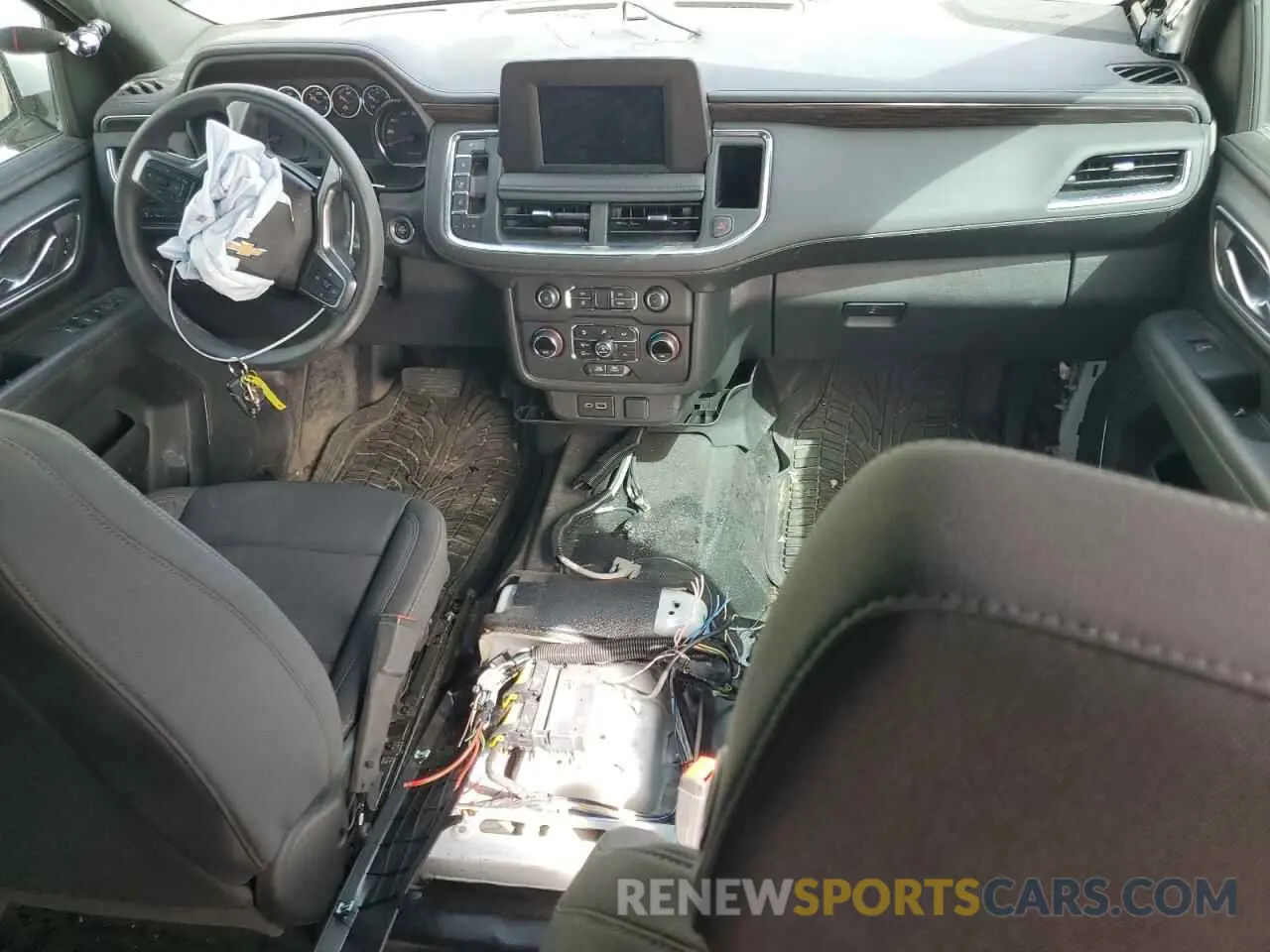 8 fotografías del automóvil dañado 1GNSCLED9PR511393 CHEVROLET TAHOE 2023
