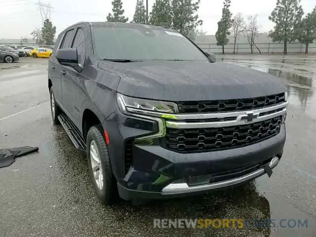 11 fotografías del automóvil dañado 1GNSCMED0PR286044 CHEVROLET TAHOE 2023