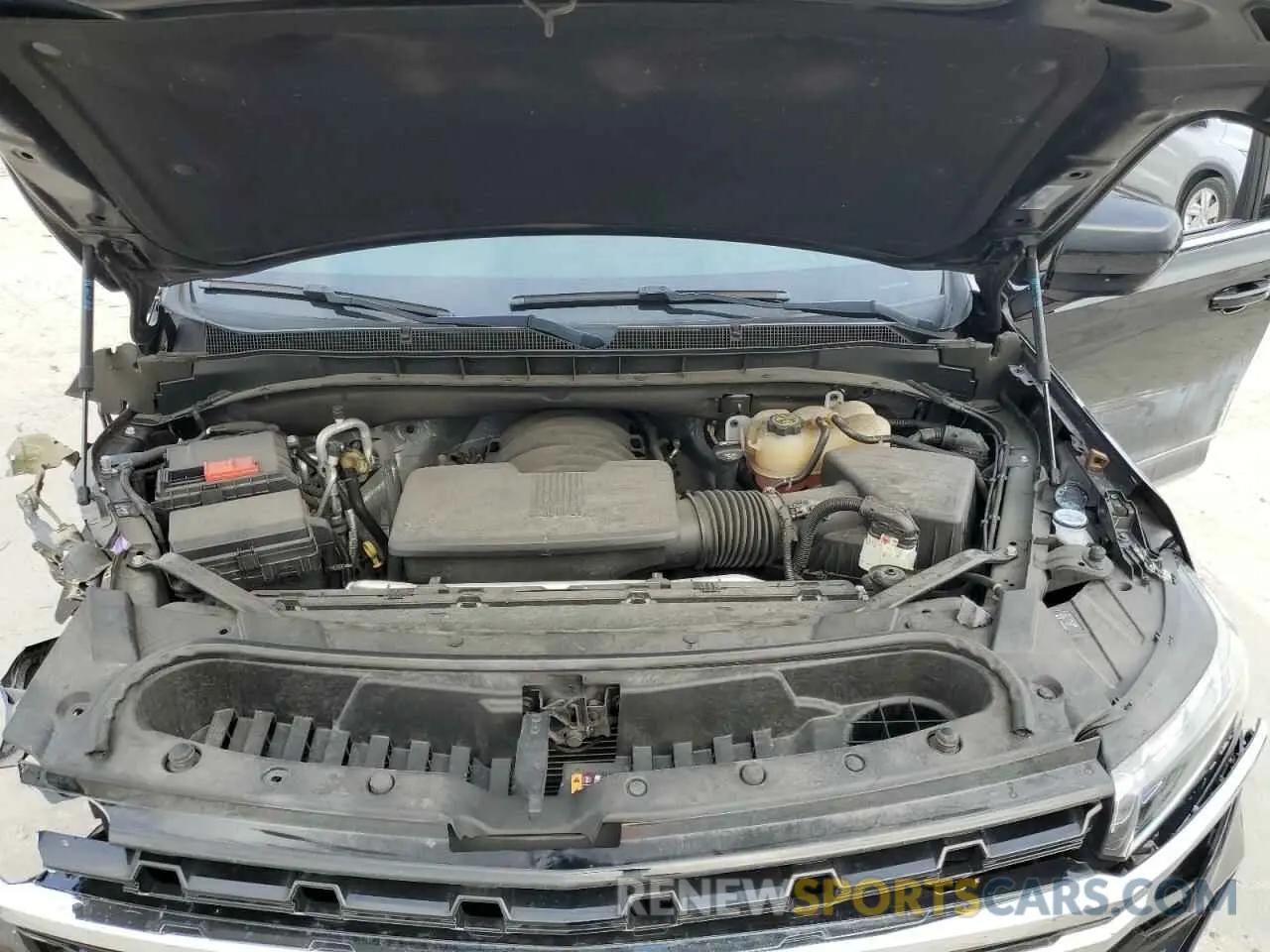 12 fotografías del automóvil dañado 1GNSCMKD8PR149034 CHEVROLET TAHOE 2023