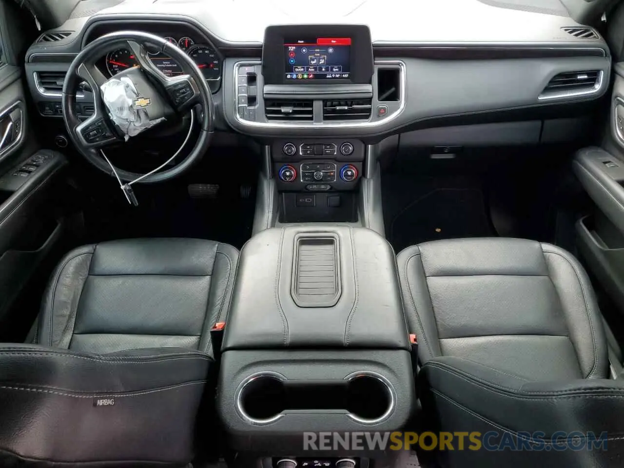 8 fotografías del automóvil dañado 1GNSCMKD8PR149034 CHEVROLET TAHOE 2023