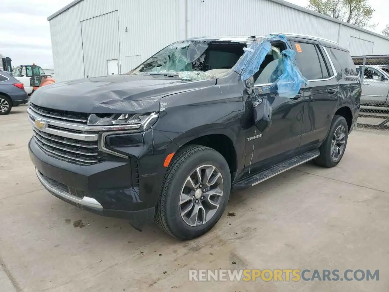 1 fotografías del automóvil dañado 1GNSCNKD2PR168880 CHEVROLET TAHOE 2023