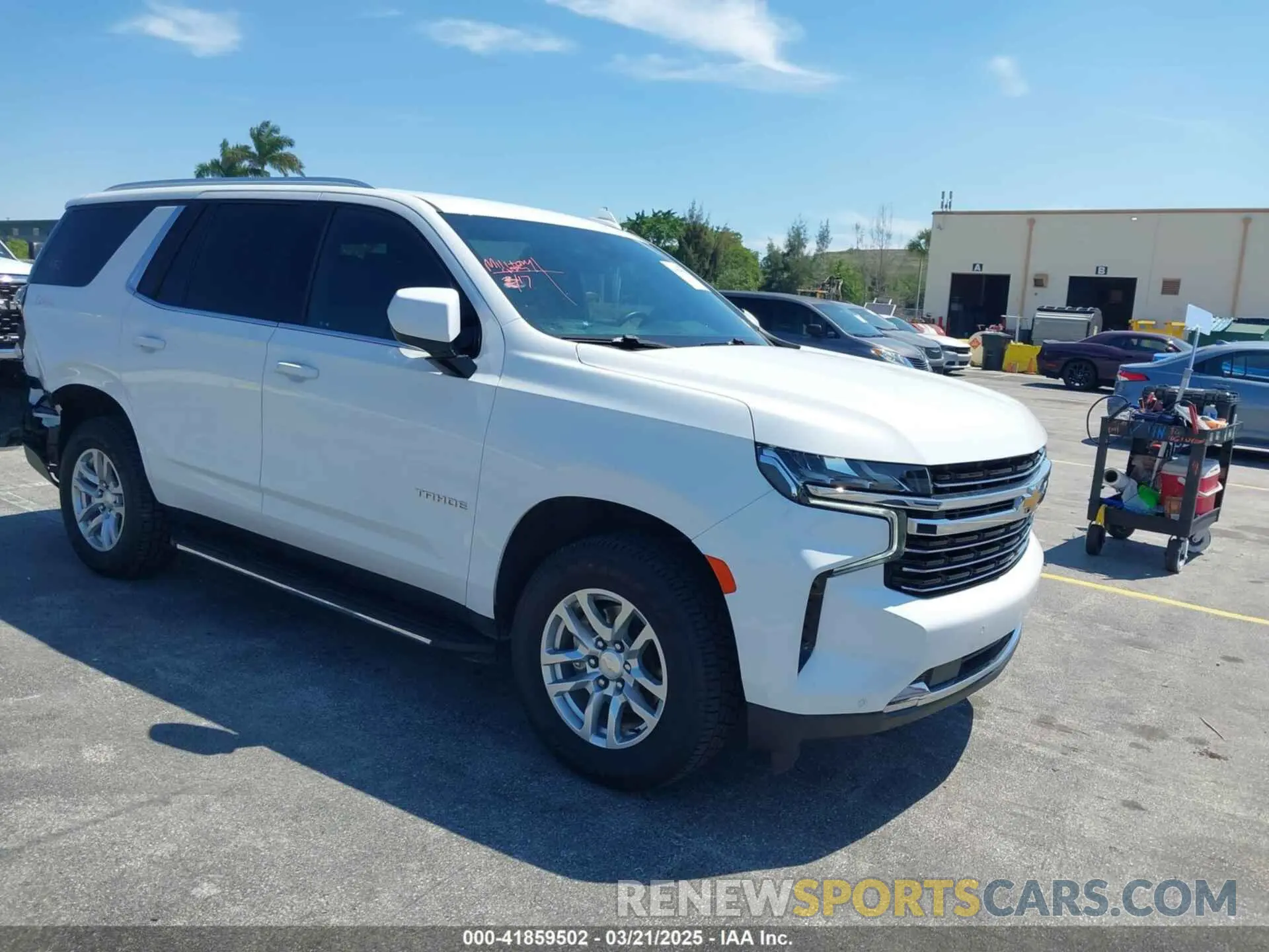 1 fotografías del automóvil dañado 1GNSCNKD2PR295967 CHEVROLET TAHOE 2023