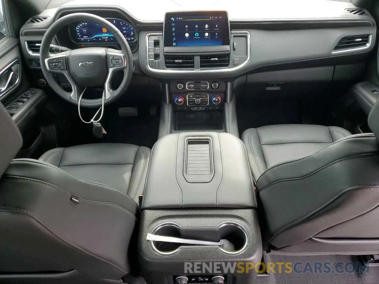 8 fotografías del automóvil dañado 1GNSCNKD3PR345825 CHEVROLET TAHOE 2023