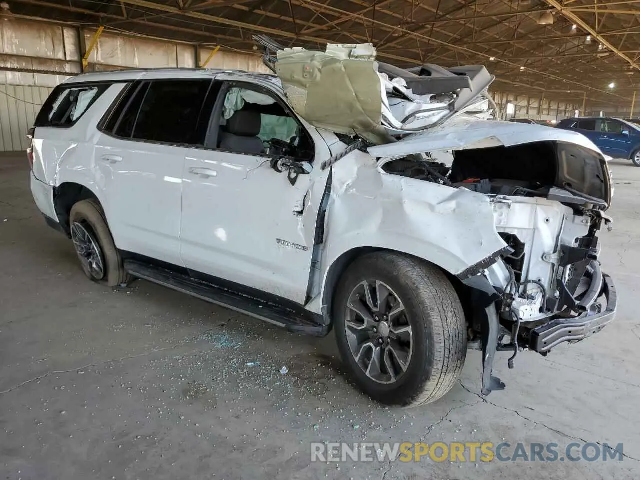 4 fotografías del automóvil dañado 1GNSCNKD5PR305875 CHEVROLET TAHOE 2023