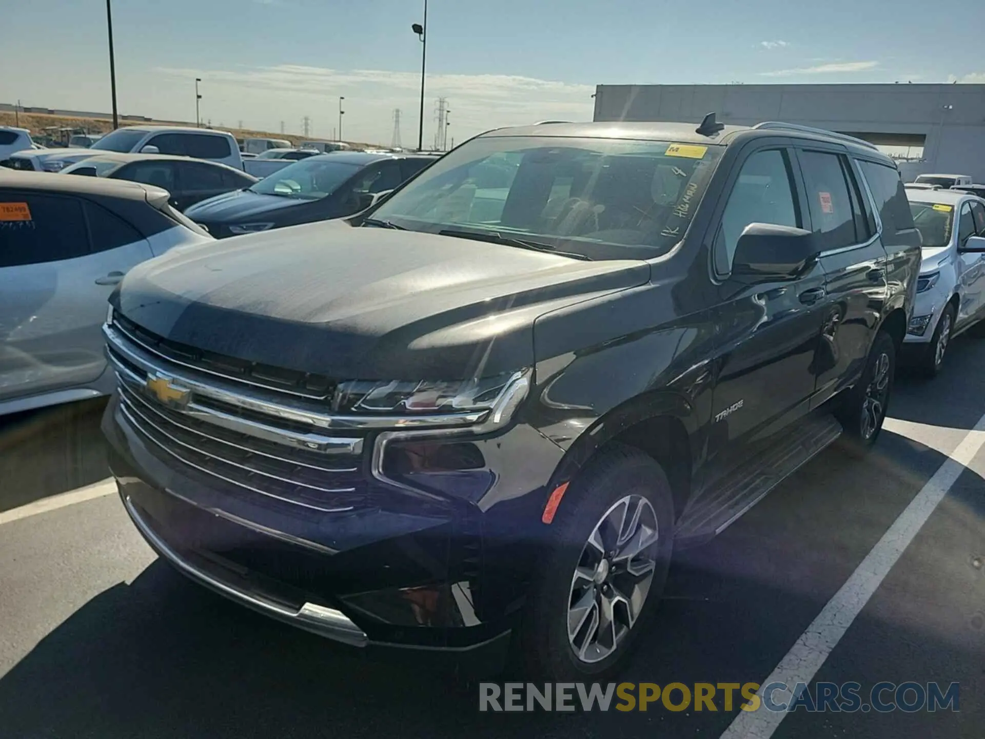 7 fotografías del automóvil dañado 1GNSCNKD7PR168891 CHEVROLET TAHOE 2023