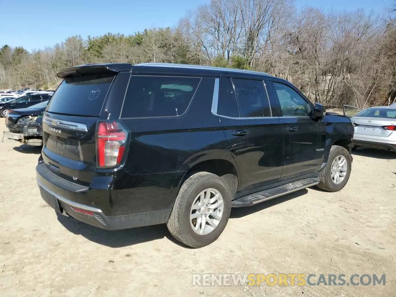 3 fotografías del automóvil dañado 1GNSCNKD8PR298758 CHEVROLET TAHOE 2023