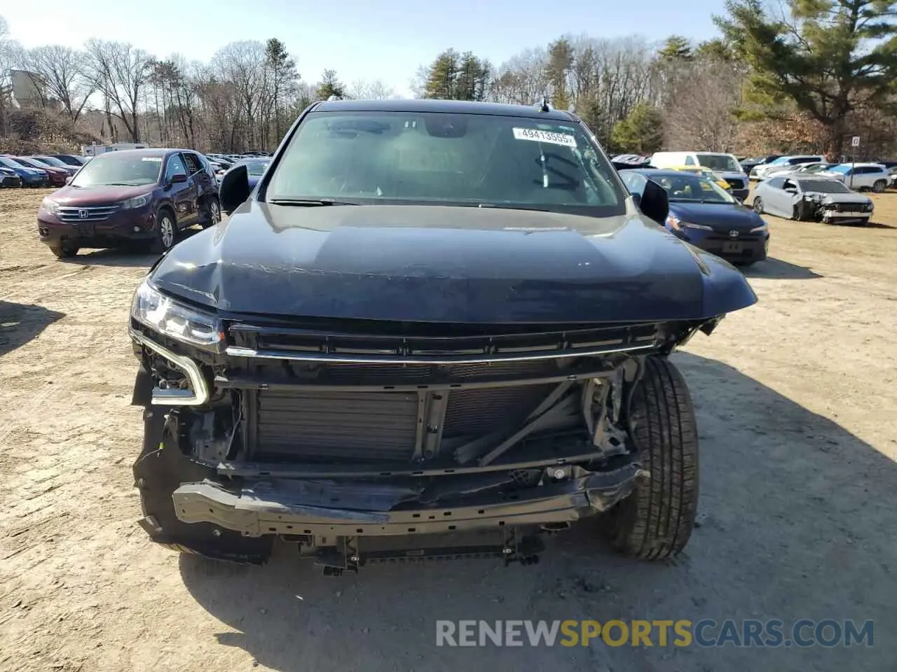 5 fotografías del automóvil dañado 1GNSCNKD8PR298758 CHEVROLET TAHOE 2023