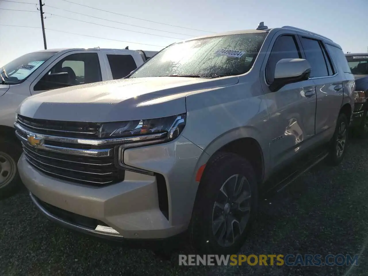 1 fotografías del automóvil dañado 1GNSCNKDXPR539574 CHEVROLET TAHOE 2023