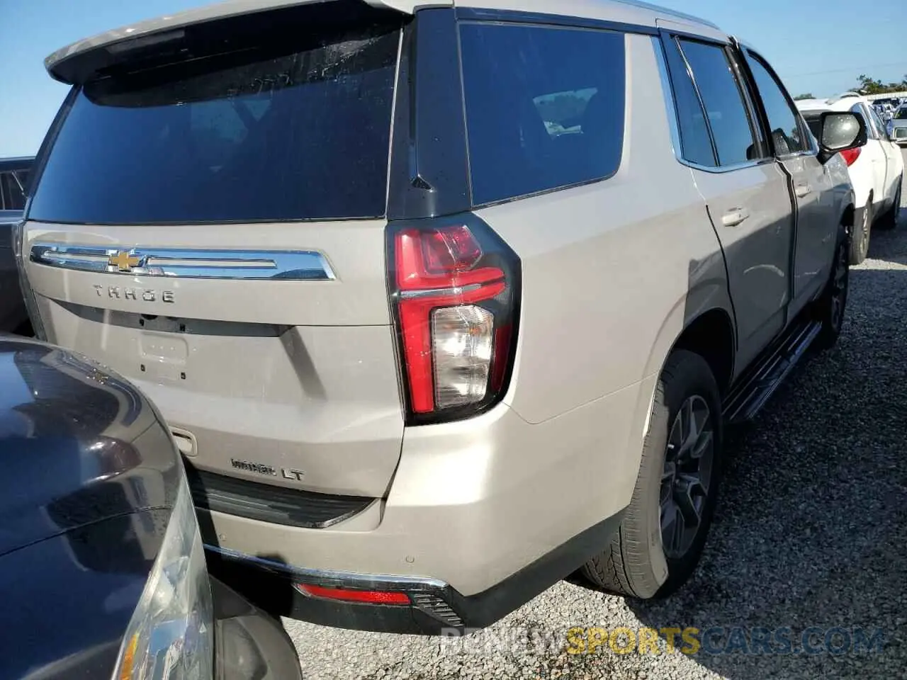 3 fotografías del automóvil dañado 1GNSCNKDXPR539574 CHEVROLET TAHOE 2023