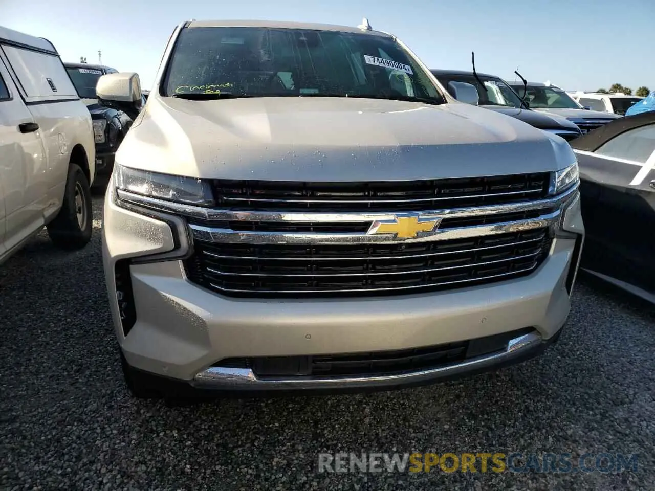 5 fotografías del automóvil dañado 1GNSCNKDXPR539574 CHEVROLET TAHOE 2023