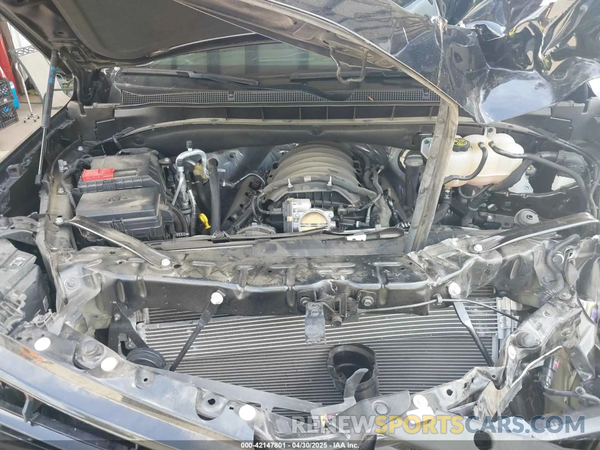 10 fotografías del automóvil dañado 1GNSCRKD2PR531394 CHEVROLET TAHOE 2023