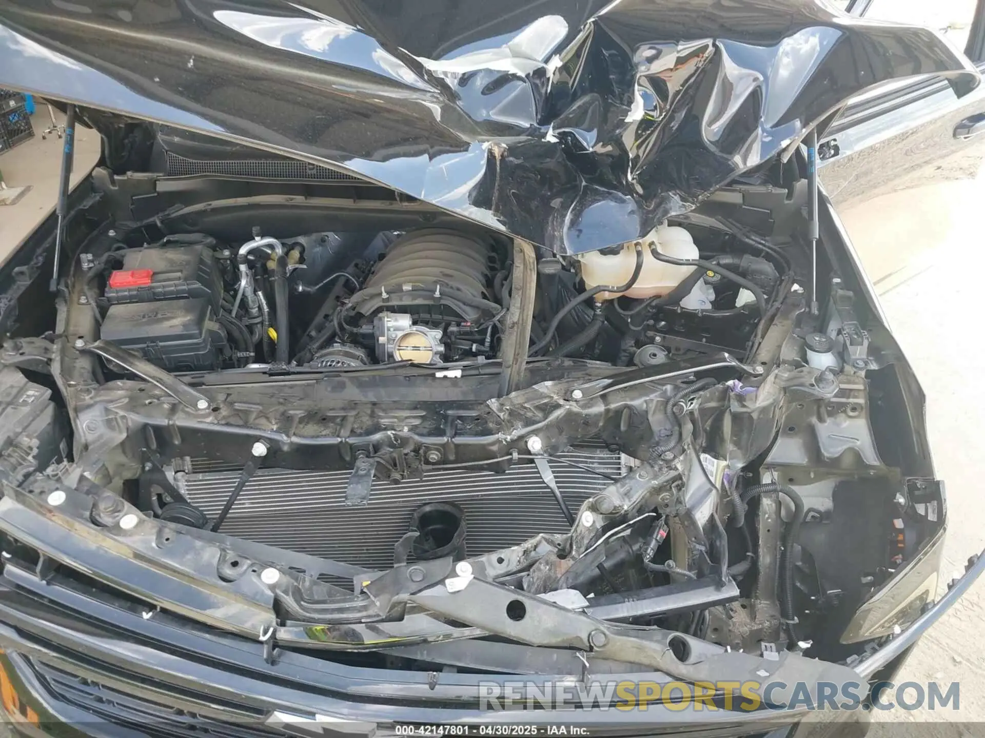 6 fotografías del automóvil dañado 1GNSCRKD2PR531394 CHEVROLET TAHOE 2023