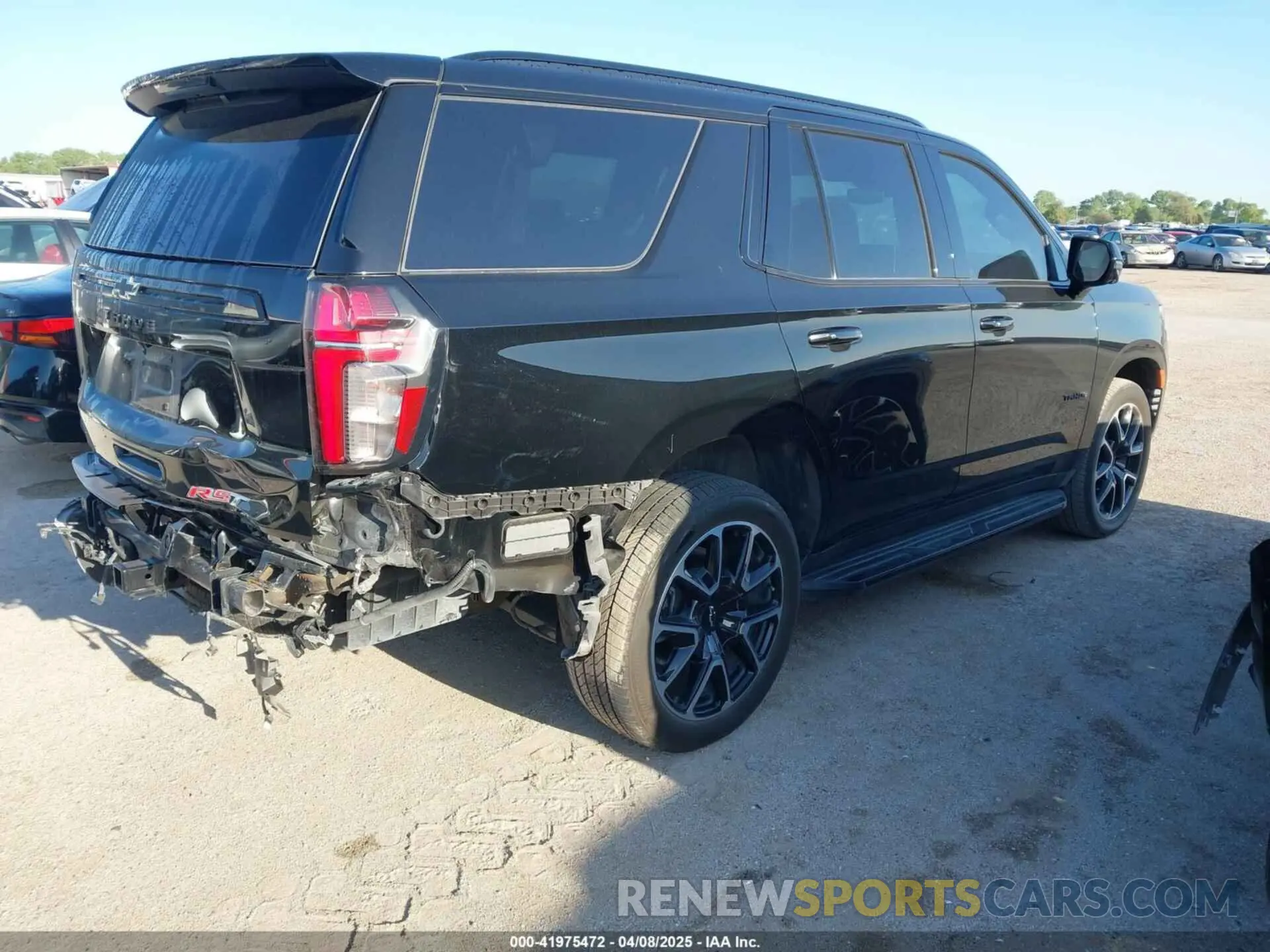 4 fotografías del automóvil dañado 1GNSCRKD3PR365659 CHEVROLET TAHOE 2023