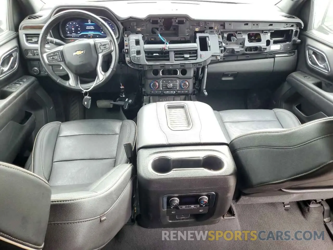 8 fotografías del automóvil dañado 1GNSCSKD5PR330841 CHEVROLET TAHOE 2023