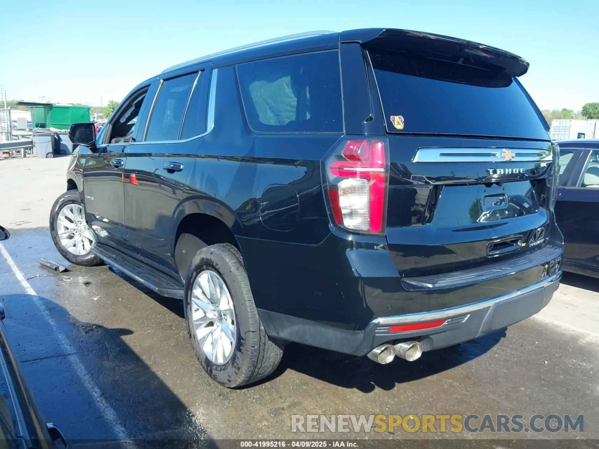 3 fotografías del automóvil dañado 1GNSCSKD6PR520373 CHEVROLET TAHOE 2023