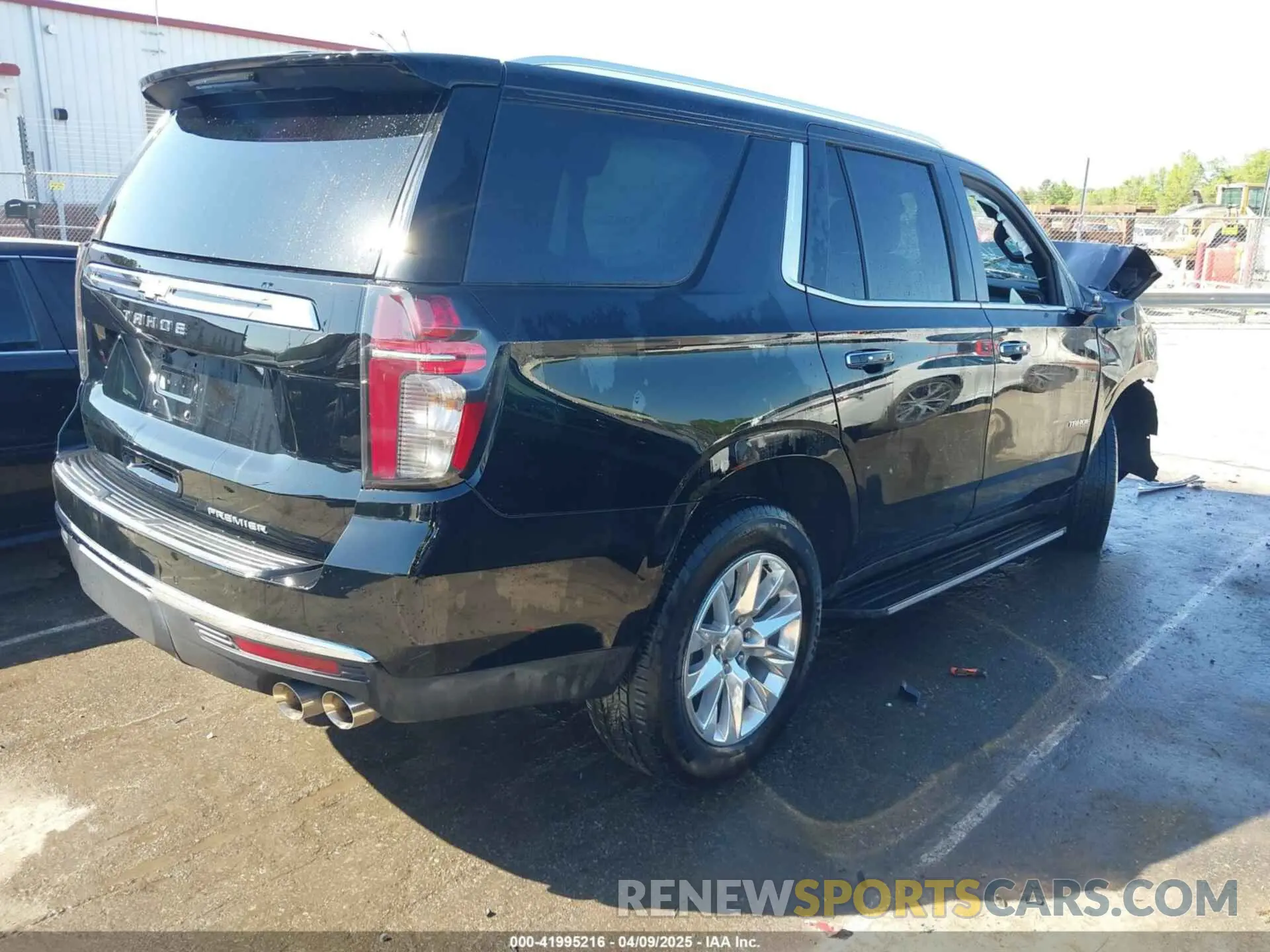 4 fotografías del automóvil dañado 1GNSCSKD6PR520373 CHEVROLET TAHOE 2023