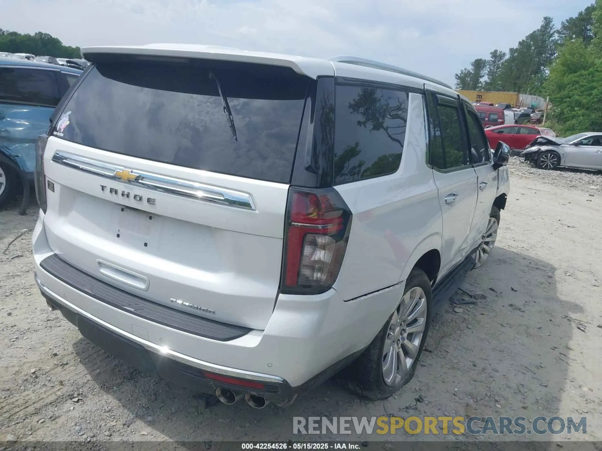 4 fotografías del automóvil dañado 1GNSCSKD9PR390234 CHEVROLET TAHOE 2023