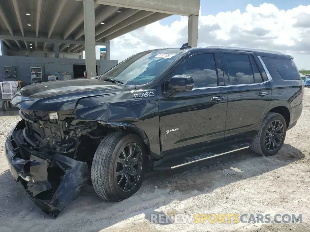 1 fotografías del automóvil dañado 1GNSCTKL2PR318286 CHEVROLET TAHOE 2023