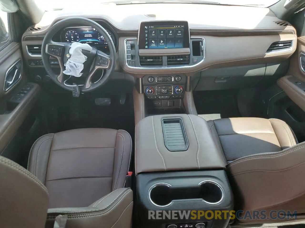 8 fotografías del automóvil dañado 1GNSCTKL2PR318286 CHEVROLET TAHOE 2023