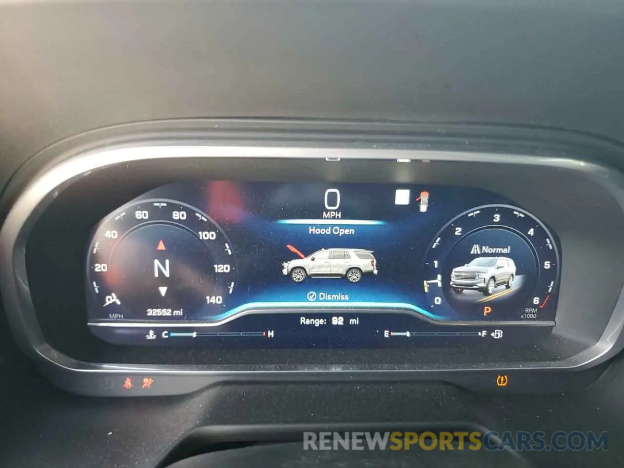 9 fotografías del automóvil dañado 1GNSCTKL2PR318286 CHEVROLET TAHOE 2023