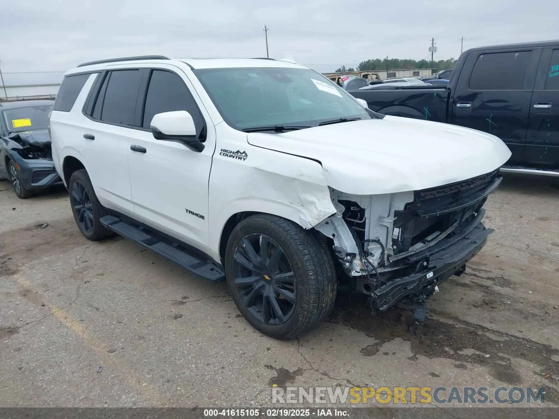 1 fotografías del automóvil dañado 1GNSCTKL4PR551134 CHEVROLET TAHOE 2023