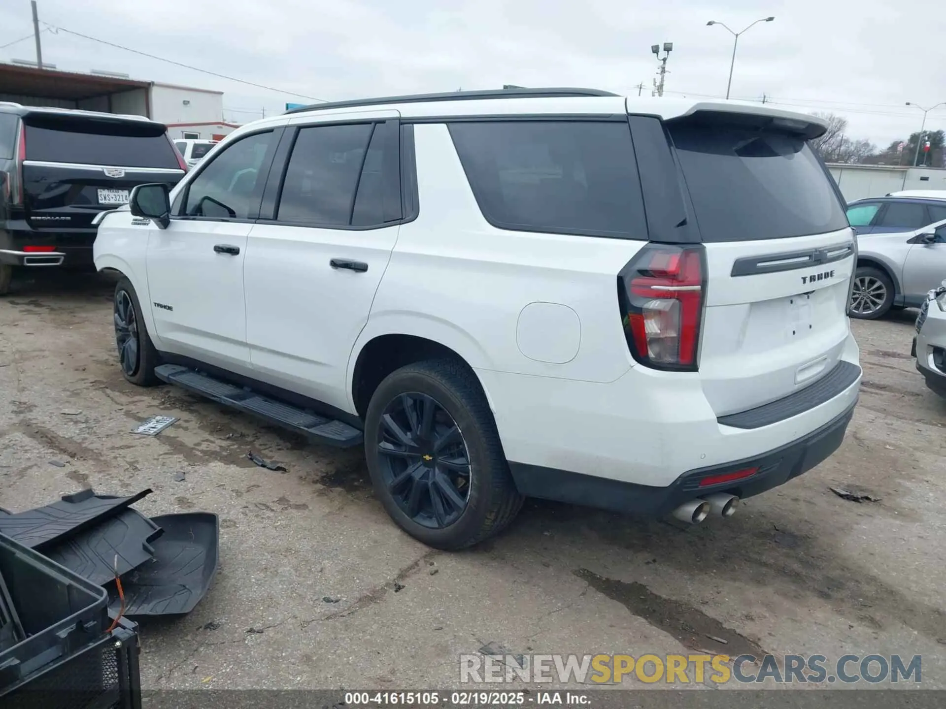 3 fotografías del automóvil dañado 1GNSCTKL4PR551134 CHEVROLET TAHOE 2023