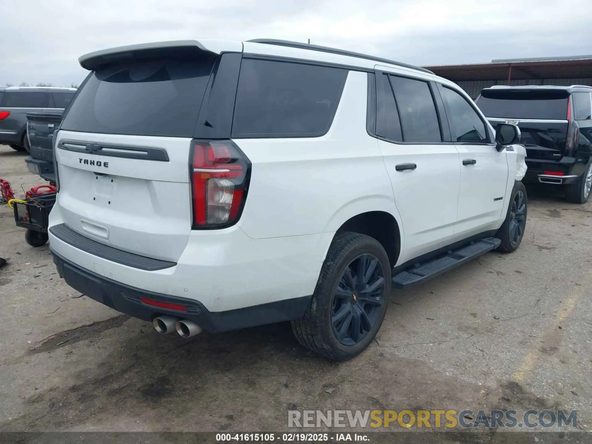 4 fotografías del automóvil dañado 1GNSCTKL4PR551134 CHEVROLET TAHOE 2023