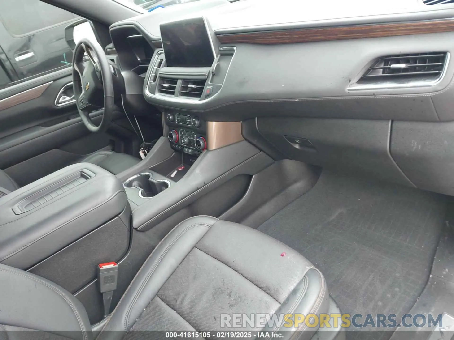 5 fotografías del automóvil dañado 1GNSCTKL4PR551134 CHEVROLET TAHOE 2023