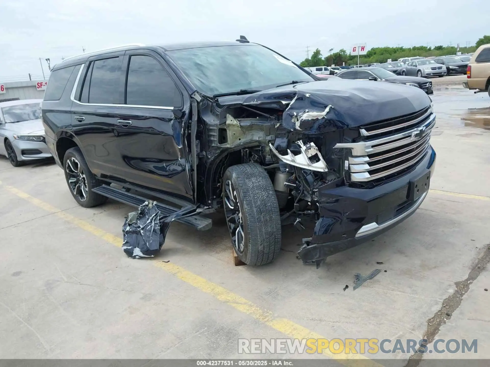 1 fotografías del automóvil dañado 1GNSCTKT8PR215292 CHEVROLET TAHOE 2023